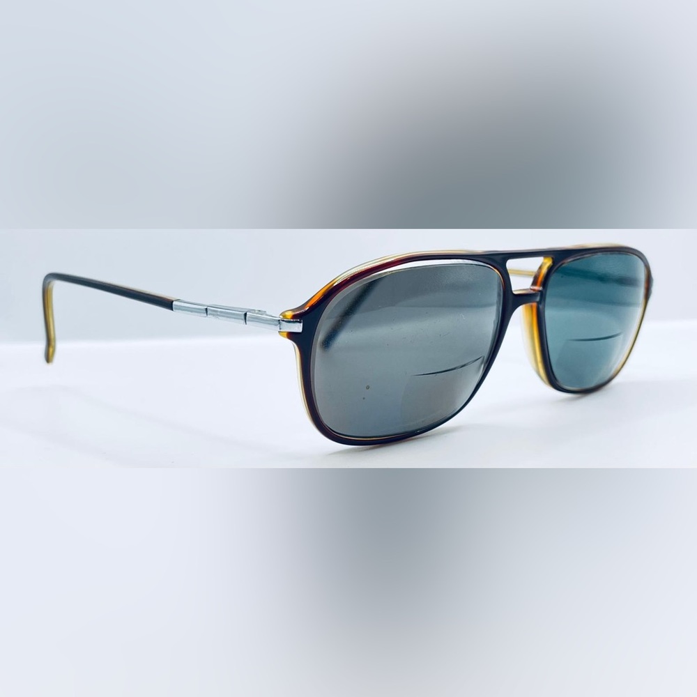 Vintage L’AMY Ray 3 P3058 Brown Aviator Sunglasses Frames Only